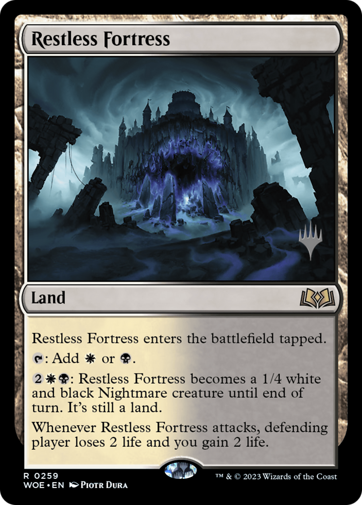 Restless Fortress (Promo Pack) [Wilds of Eldraine Promos] | Webway Games
