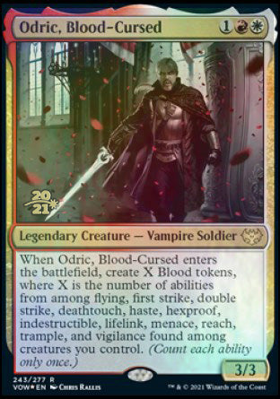 Odric, Blood-Cursed [Innistrad: Crimson Vow Prerelease Promos] | Webway Games
