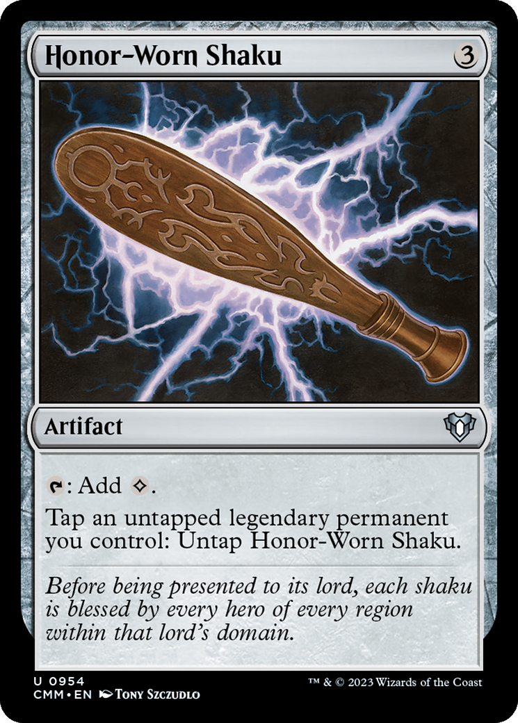 Honor-Worn Shaku [Commander Masters] | Webway Games