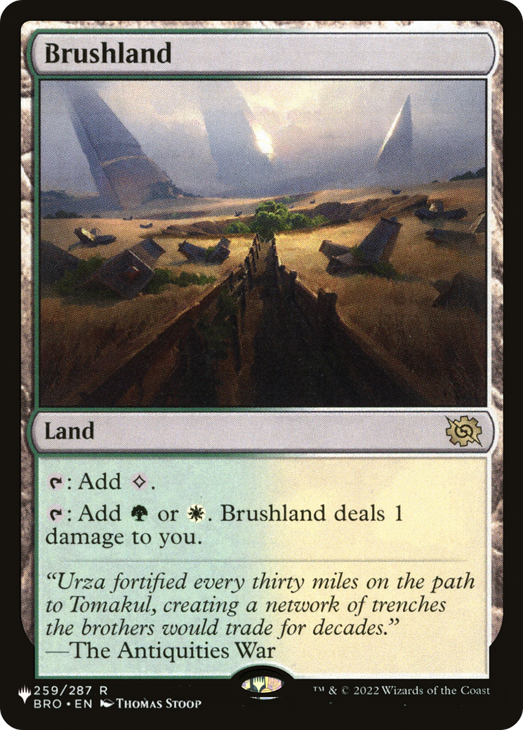 Brushland [The List] | Webway Games