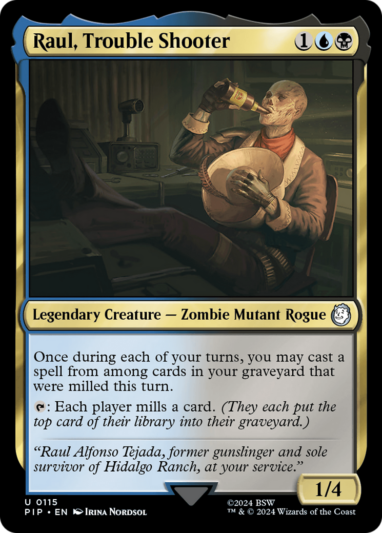 Raul, Trouble Shooter [Fallout] | Webway Games