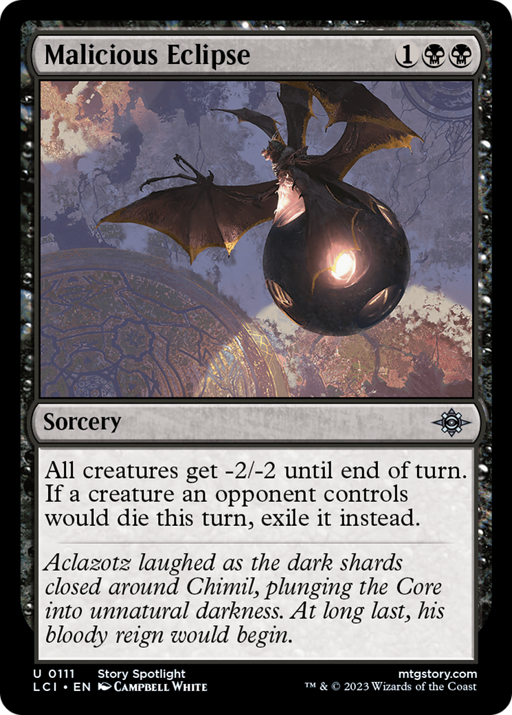 Malicious Eclipse [The Lost Caverns of Ixalan] | Webway Games