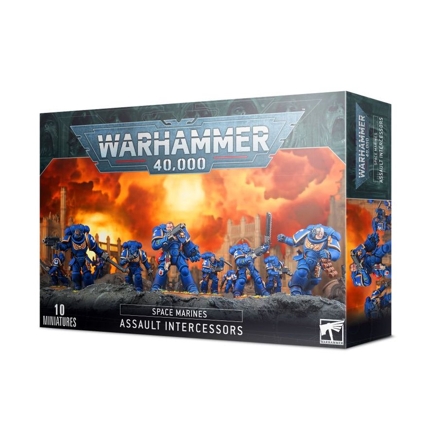 Space Marines Assault Intercessor Squad | Webway Games