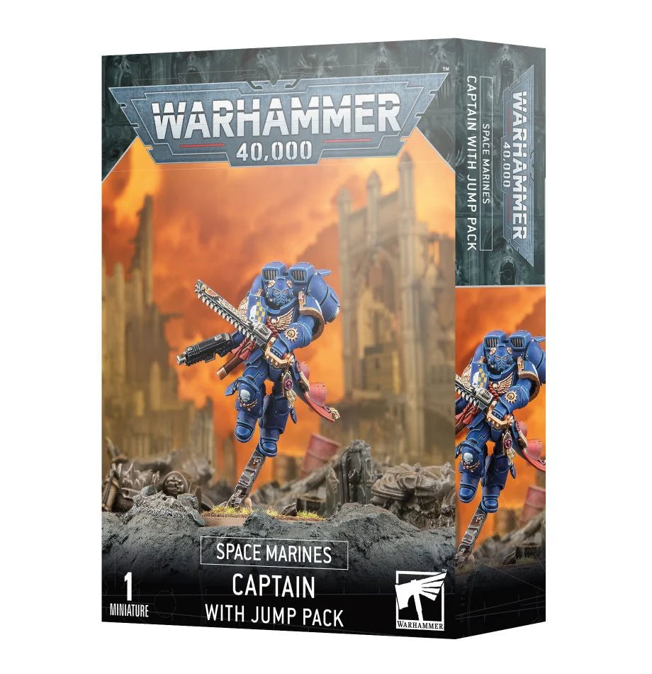 Captain with Jump Pack - Space Marines