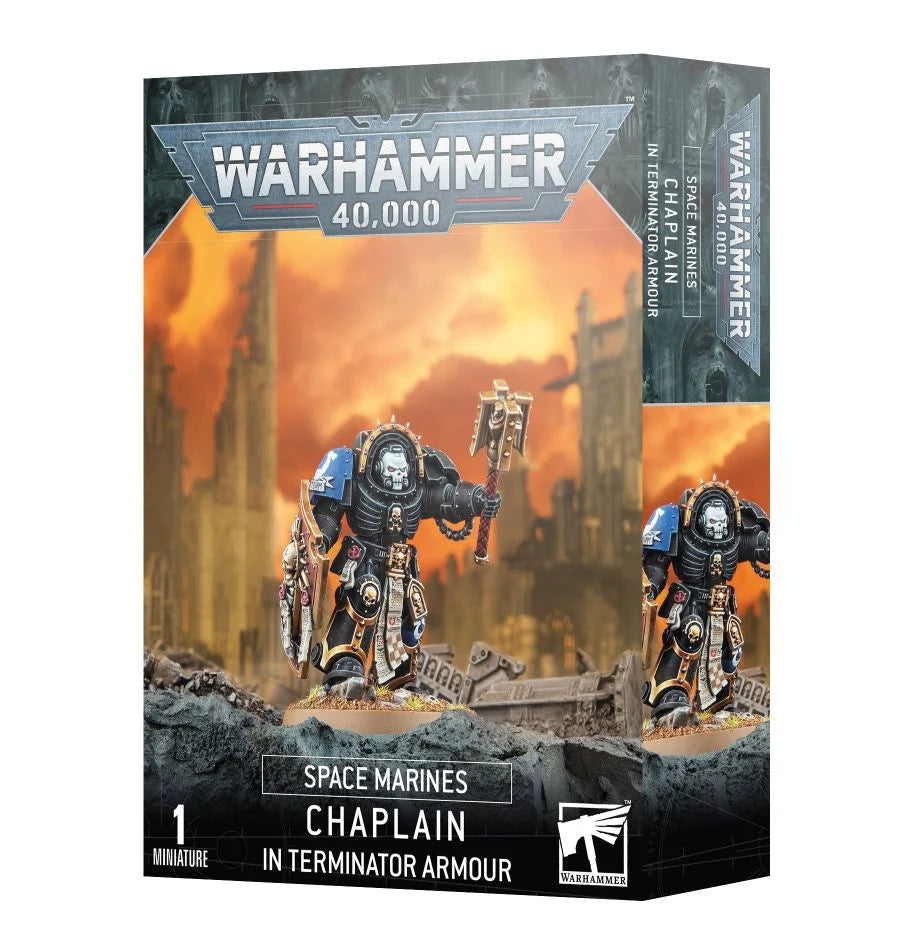 Chaplain in Terminator Armour - Space Marines