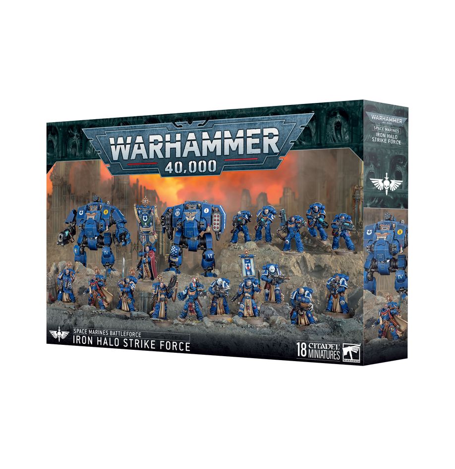 Space Marines Battleforce: Iron Halo Strike Force | Webway Games
