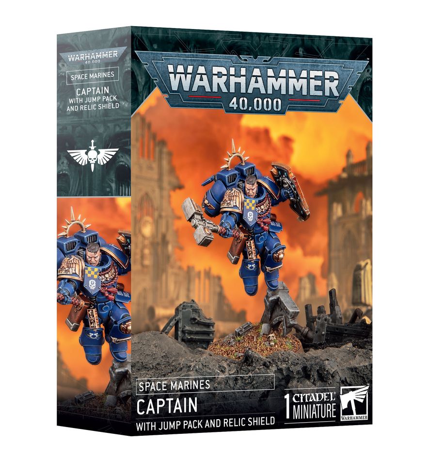 Captain with Jump Pack and Relic Shield | Webway Games