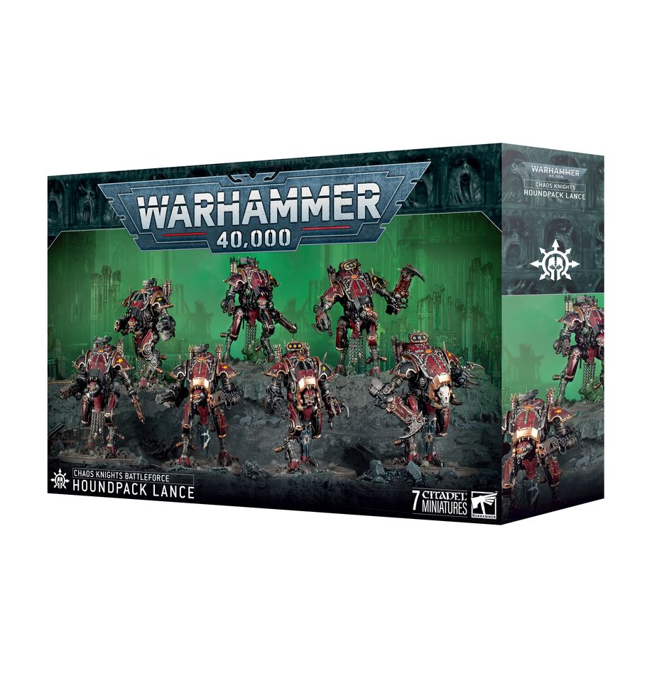 Chaos Knights Battleforce: Houndpack Lance | Webway Games