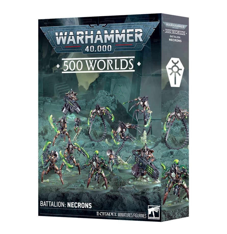 500 Worlds Battalion: Necrons | Webway Games