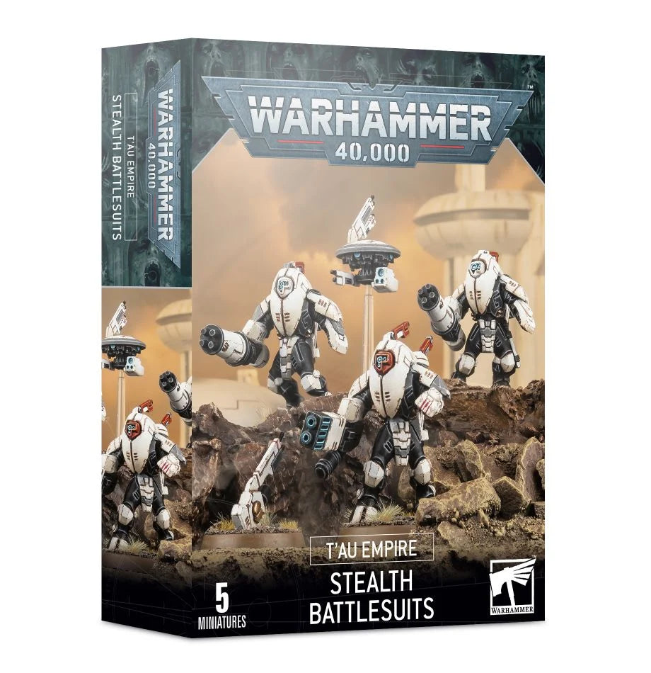 Tau Empire XV25 Stealth Battlesuits | Webway Games