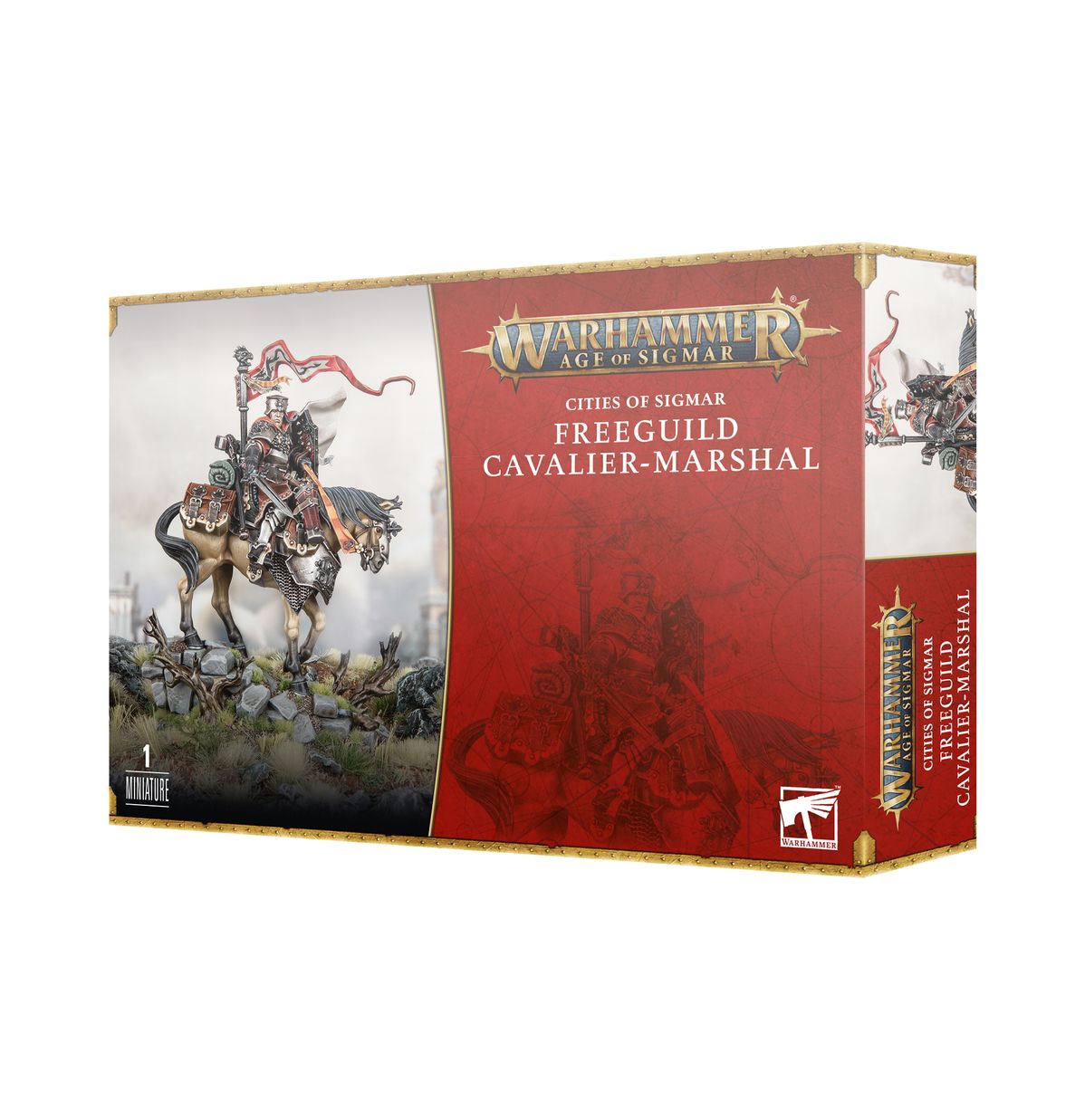 Warhammer Age of Sigmar - Freeguild Cavalier-Marshal | Webway Games
