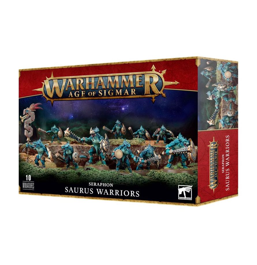 AOS Saurus Warriors | Webway Games