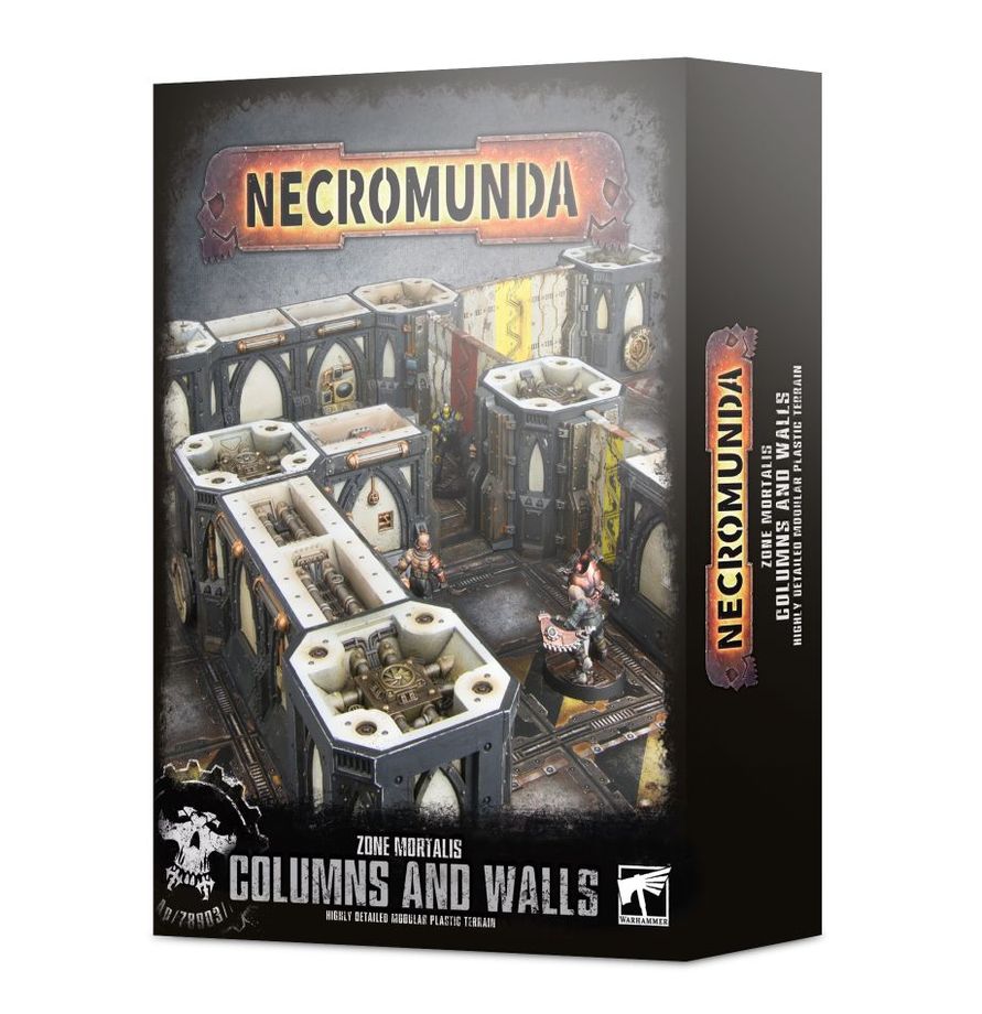 Warhammer Necromunda: Zone Mortalis Columns and Walls | Webway Games