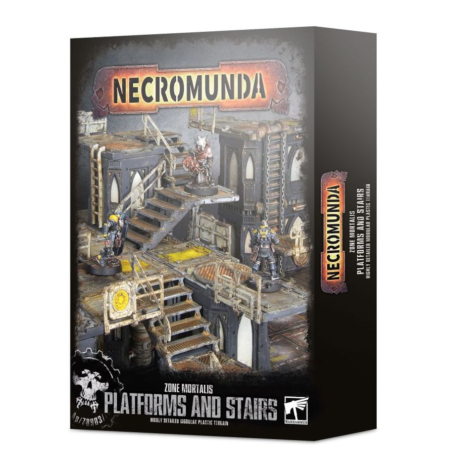 Warhammer Necromunda Zone Mortalis Platforms and Stairs | Webway Games