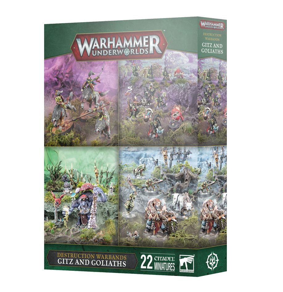 Destruction Warbands: Gitz and Goliaths | Webway Games