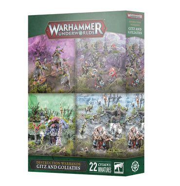 Destruction Warbands: Gitz and Goliaths
