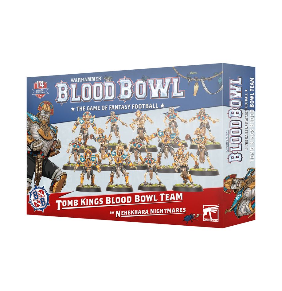 Tomb Kings Blood Bowl Team: The Nehekhara Nightmares | Webway Games