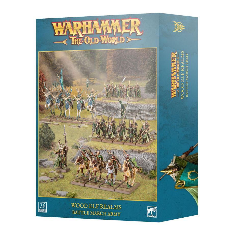 Wood Elf Realms: Battle March Army | Webway Games