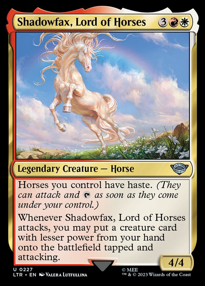 Shadowfax, Lord of Horses [The Lord of the Rings: Tales of Middle-Earth] | Webway Games