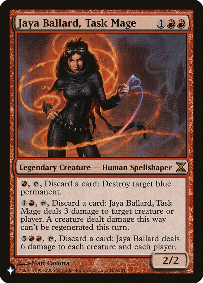 Jaya Ballard, Task Mage [The List] | Webway Games
