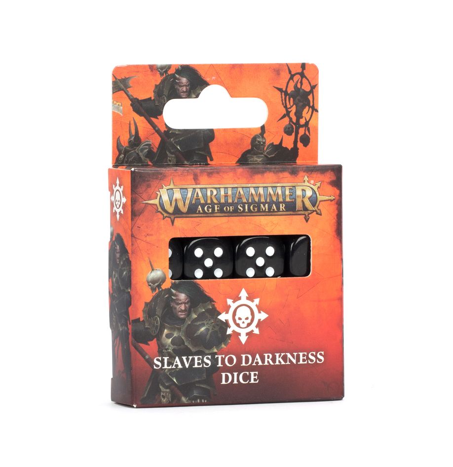 Slaves to Darkness Dice Set | Webway Games