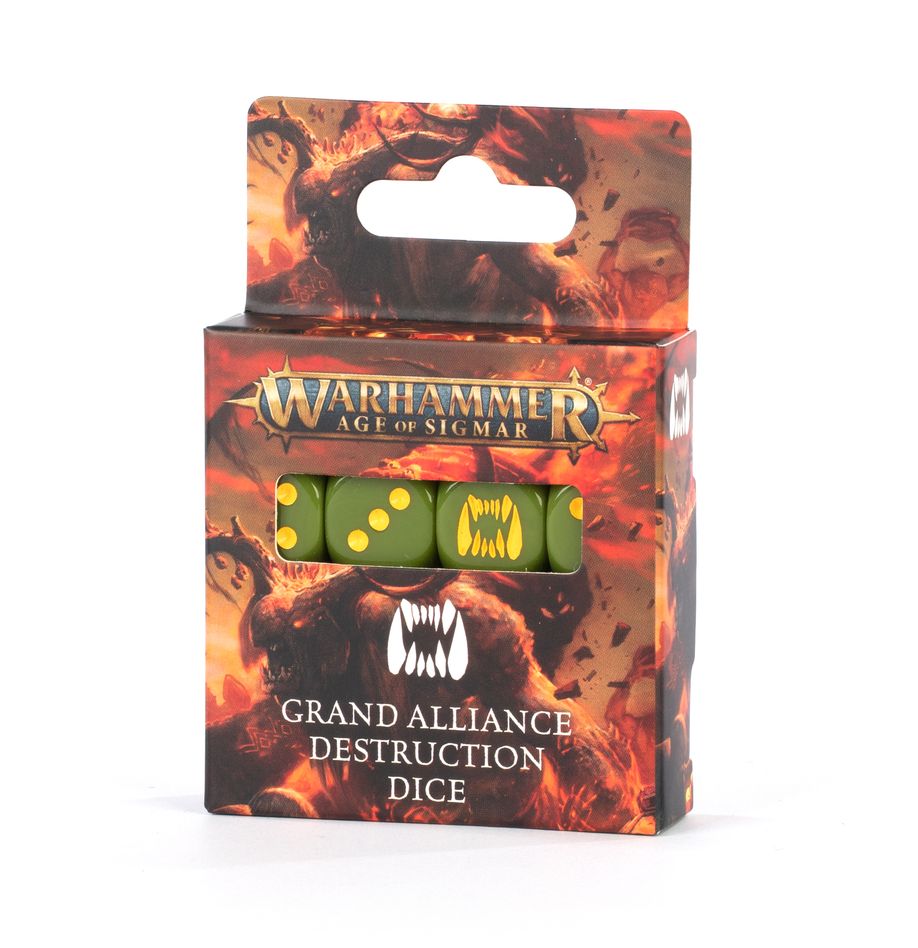 Grand Alliance Destruction Dice | Webway Games