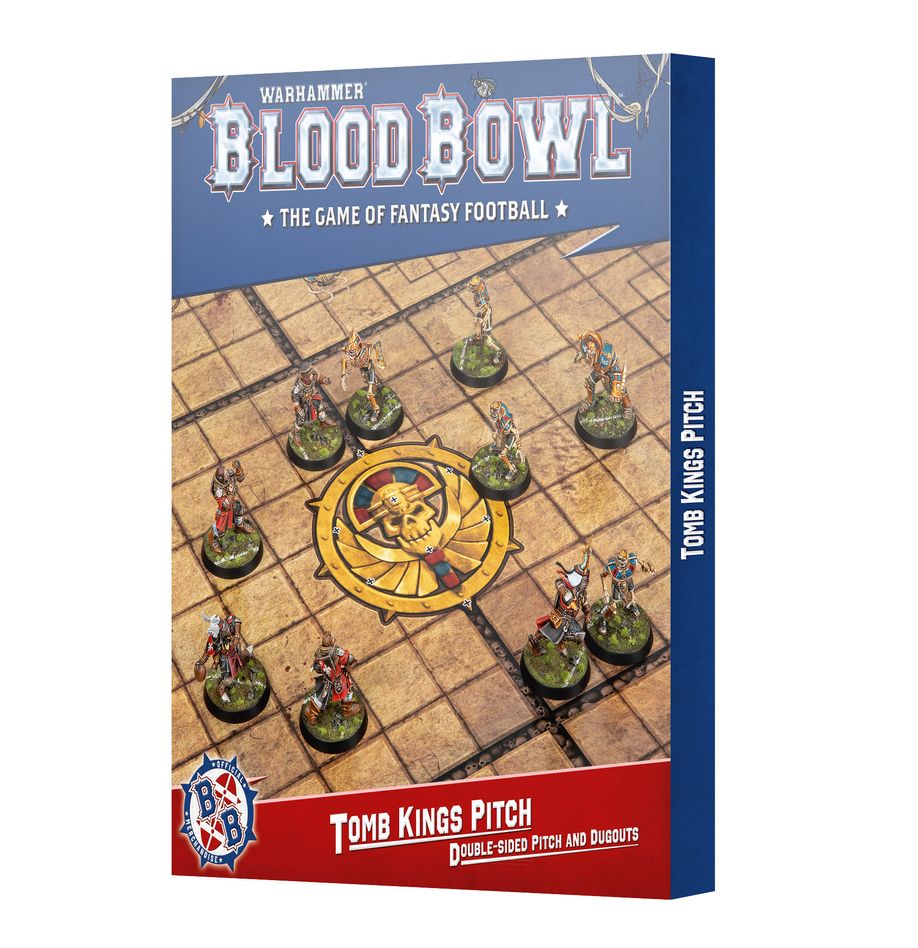 Tomb Kings Pitch: Double-sided Pitch and Dugouts Set | Webway Games