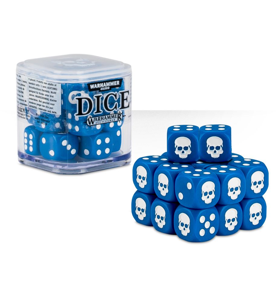 Dice Cube - Blue | Webway Games