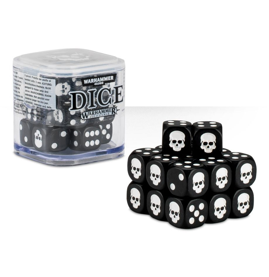 Dice Cube - Black | Webway Games