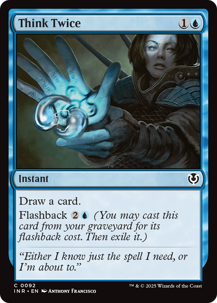 Think Twice [Innistrad Remastered] | Webway Games