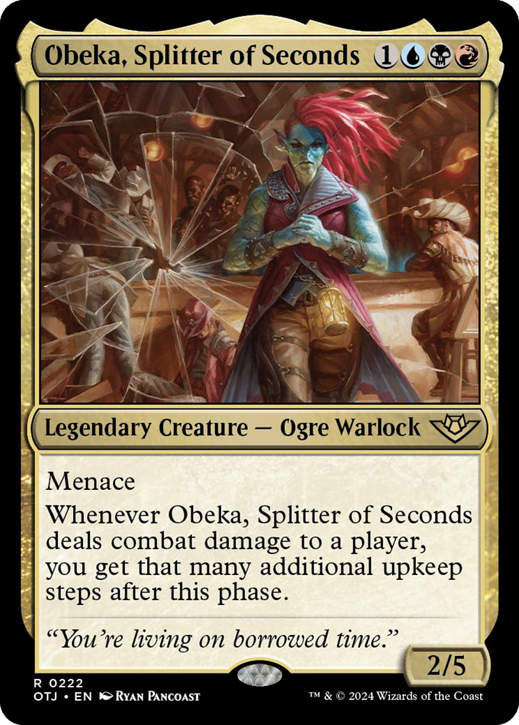 Obeka, Splitter of Seconds [Outlaws of Thunder Junction] | Webway Games