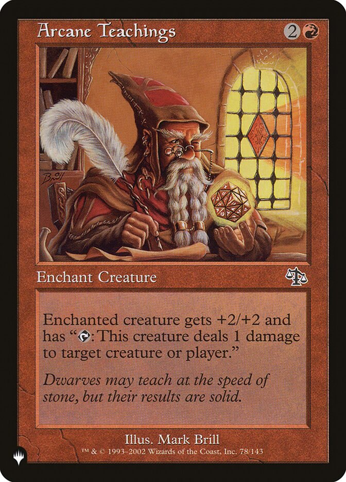 Arcane Teachings [The List] | Webway Games