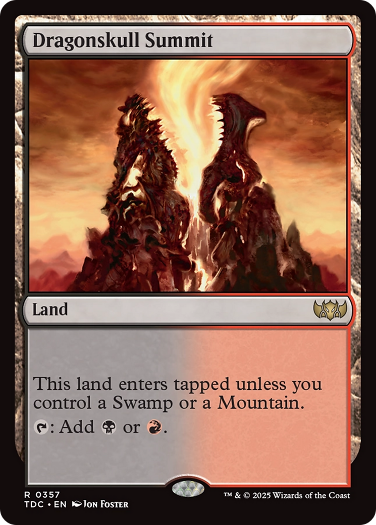 Dragonskull Summit [Tarkir: Dragonstorm Commander] | Webway Games