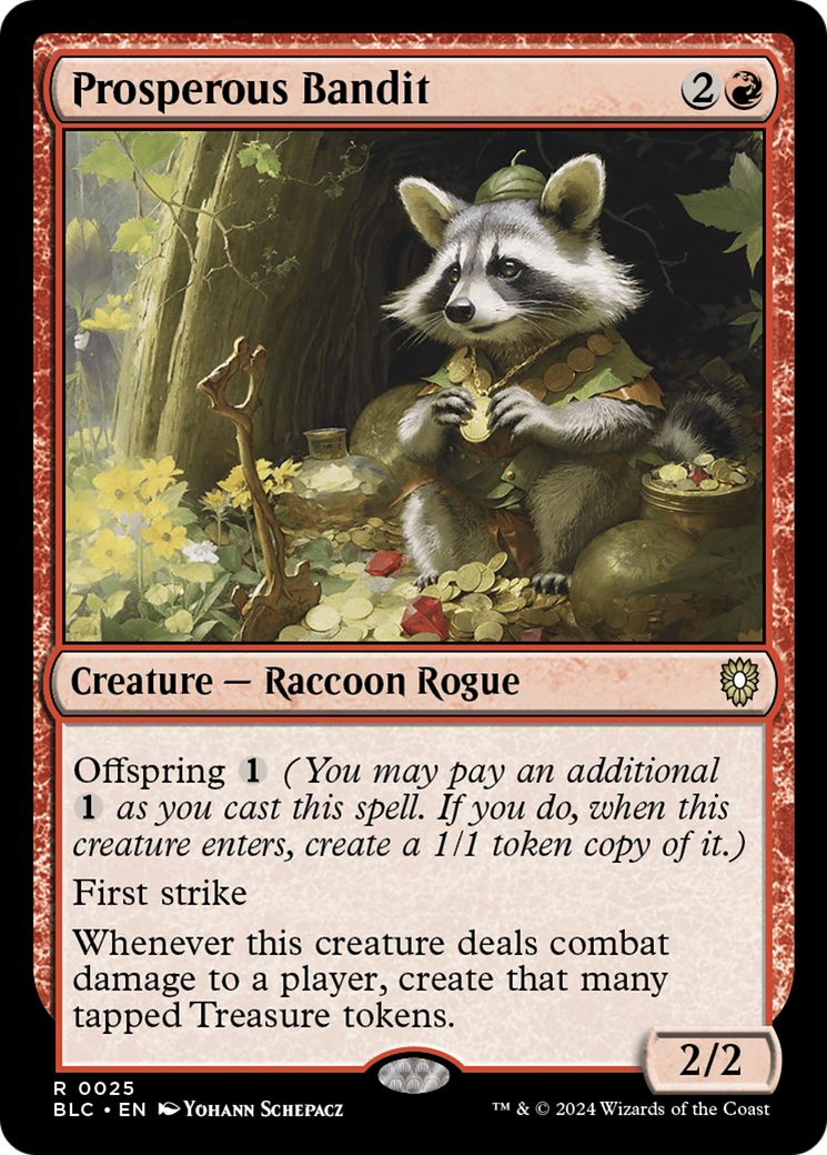 Prosperous Bandit [Bloomburrow Commander] | Webway Games