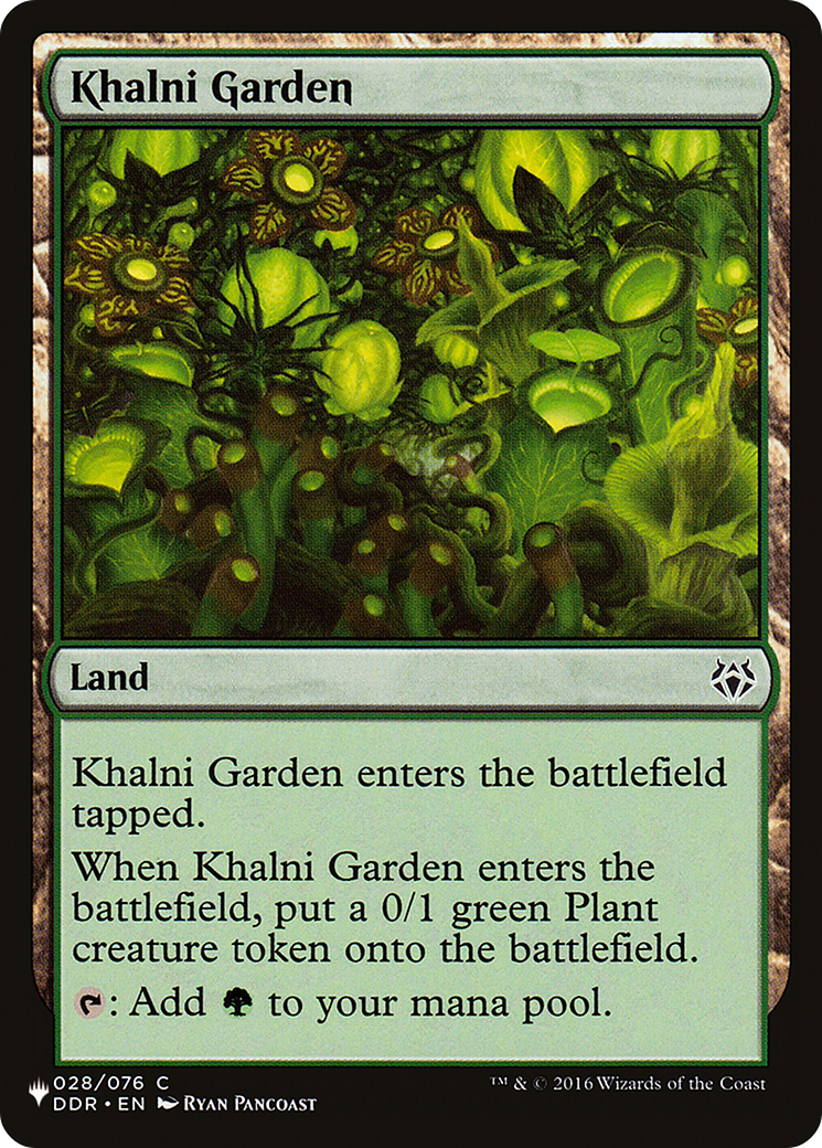 Khalni Garden [The List] | Webway Games