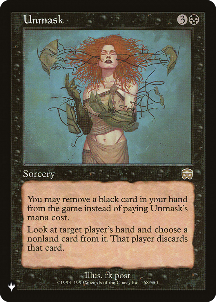 Unmask [The List] | Webway Games