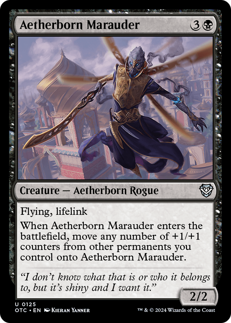 Aetherborn Marauder [Outlaws of Thunder Junction Commander] | Webway Games