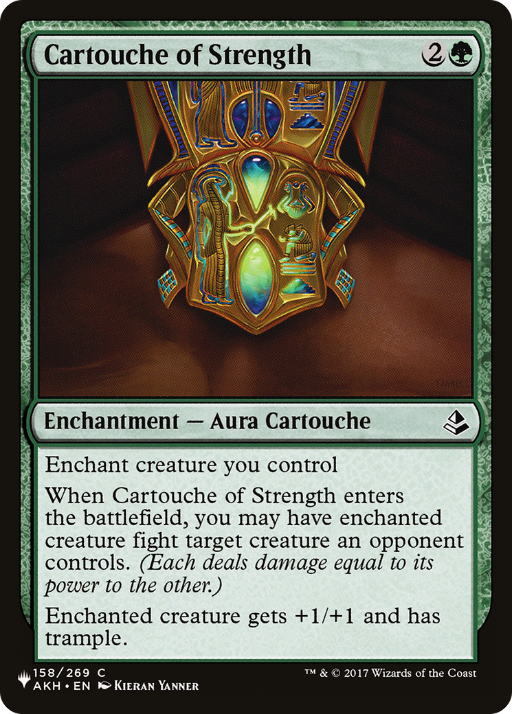 Cartouche of Strength [The List] | Webway Games