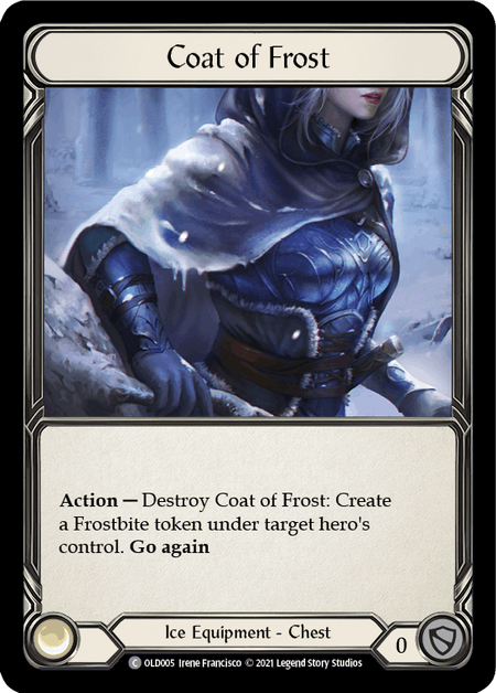 Coat of Frost [OLD005] (Tales of Aria Oldhim Blitz Deck)  1st Edition Normal | Webway Games
