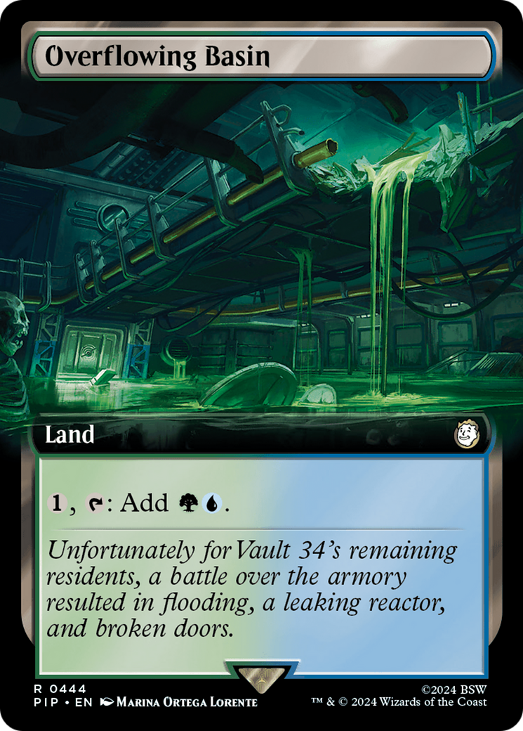Overflowing Basin (Extended Art) [Fallout] | Webway Games
