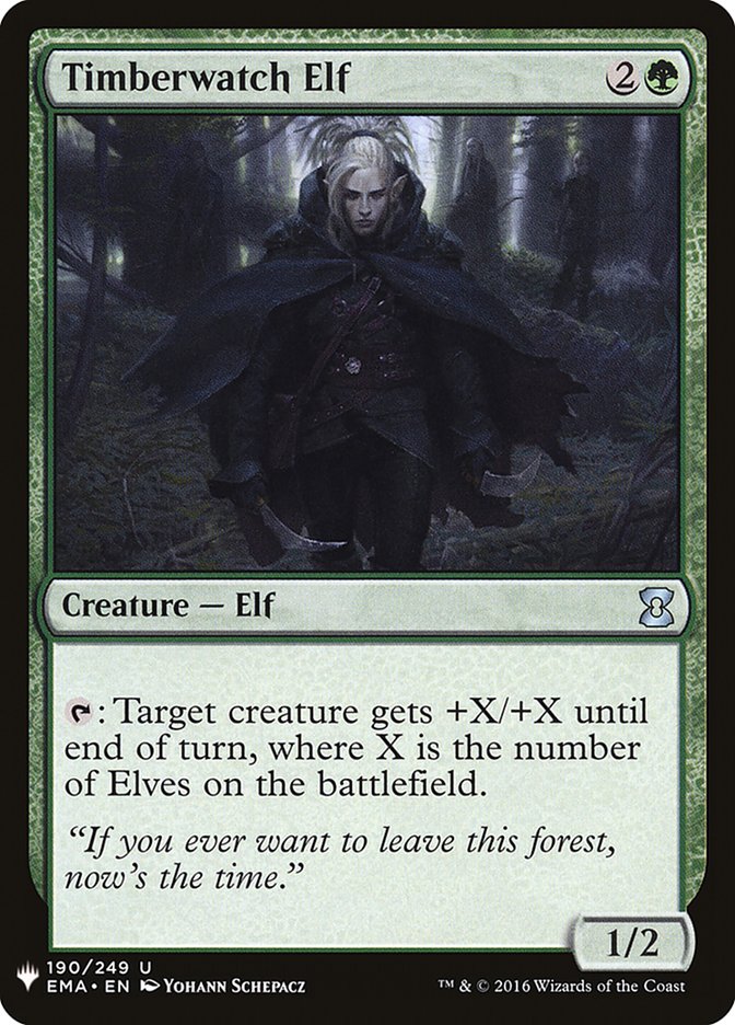 Timberwatch Elf [Mystery Booster] | Webway Games