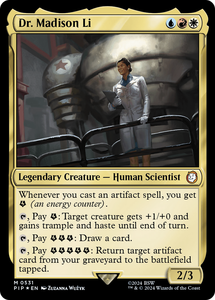 Dr. Madison Li (Surge Foil) [Fallout] | Webway Games