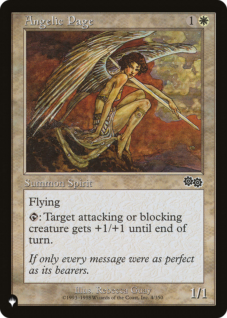 Angelic Page [The List] | Webway Games