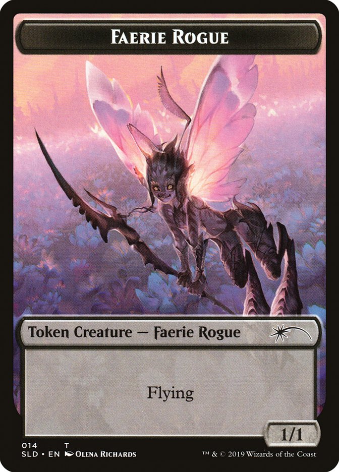 Faerie Rogue Token (014) [Secret Lair Drop Series] | Webway Games