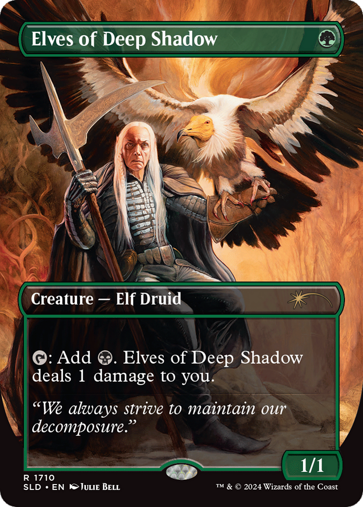 Elves of Deep Shadow (Rainbow Foil) [Secret Lair Drop Series] | Webway Games