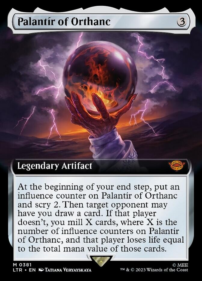 Palantir of Orthanc (Extended Art) [The Lord of the Rings: Tales of Middle-Earth] | Webway Games