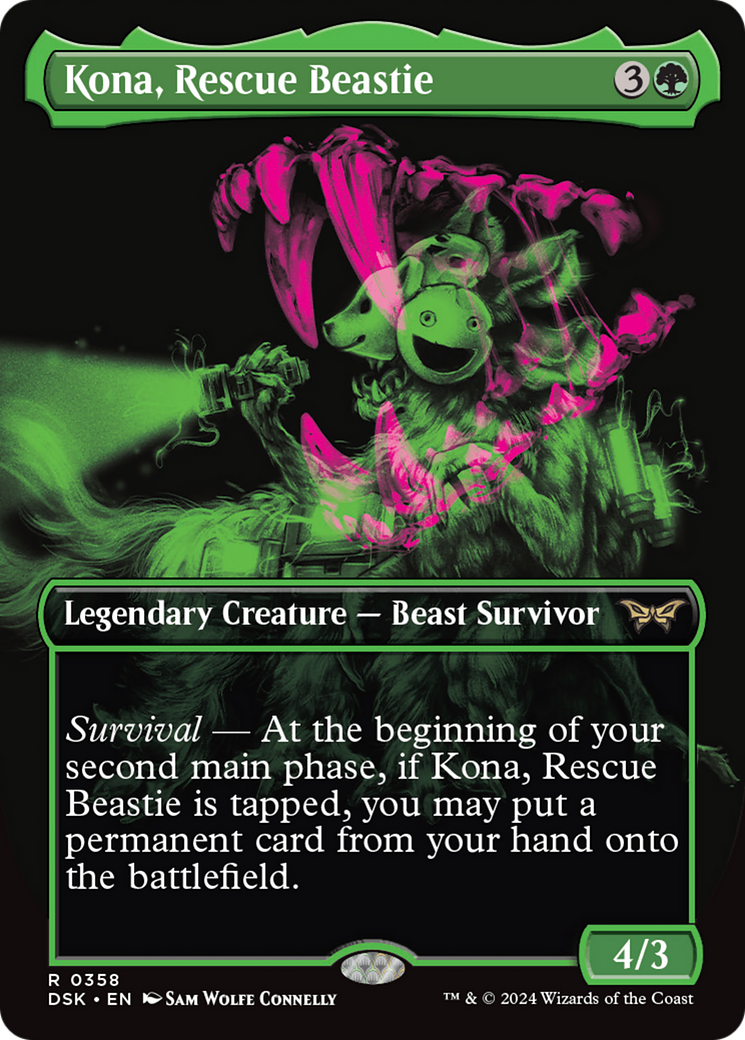 Kona, Rescue Beastie (Showcase) [Duskmourn: House of Horror] | Webway Games