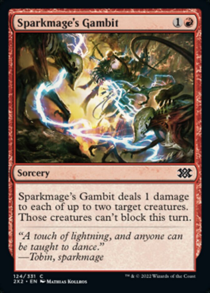 Sparkmage's Gambit [Double Masters 2022] | Webway Games