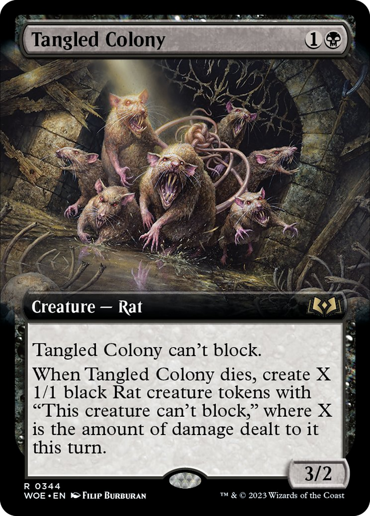Tangled Colony (Extended Art) [Wilds of Eldraine] | Webway Games