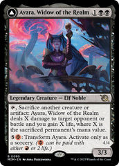 Ayara, Widow of the Realm // Ayara, Furnace Queen [March of the Machine] | Webway Games